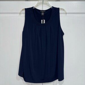 NWT Grace Sleeveless Navy Top Size 2X